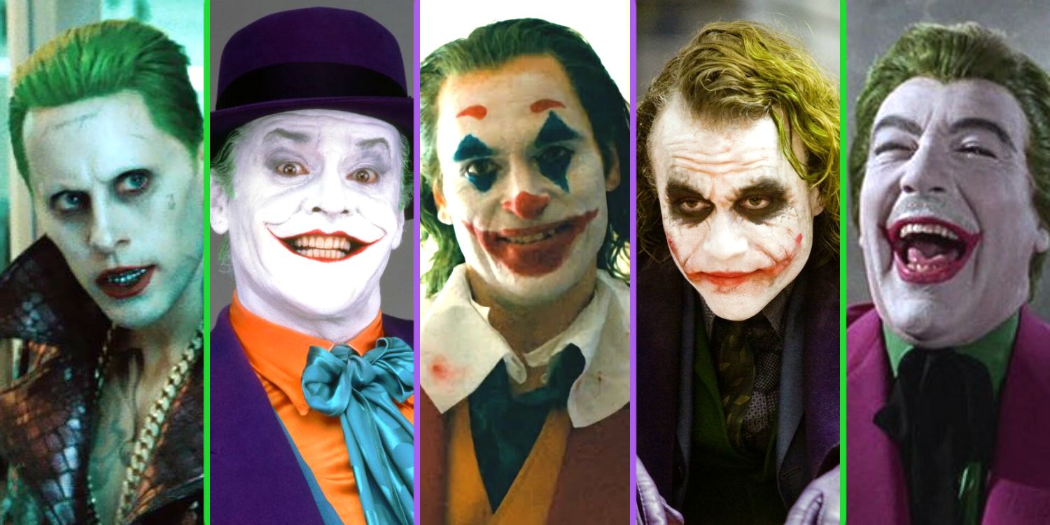 Joaquin Phoenix Joker Versions Ledger Leto