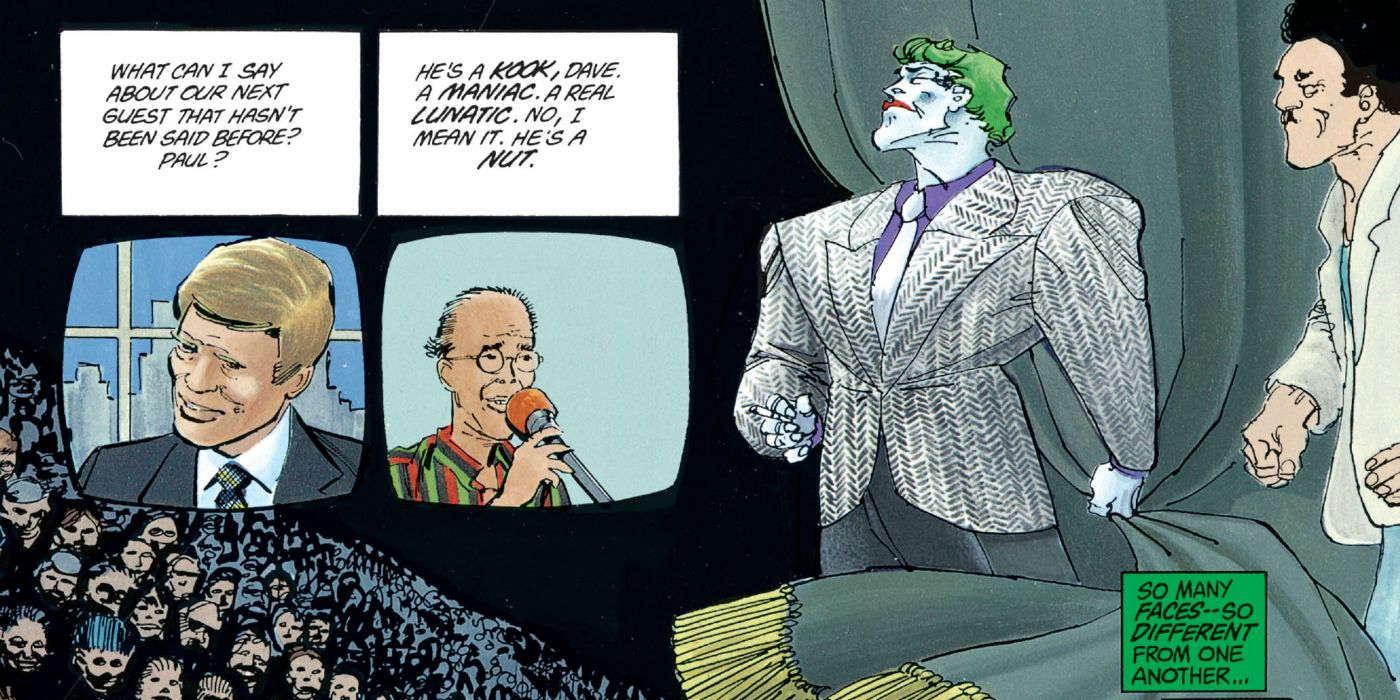 Joker Killing Joke Talk Show