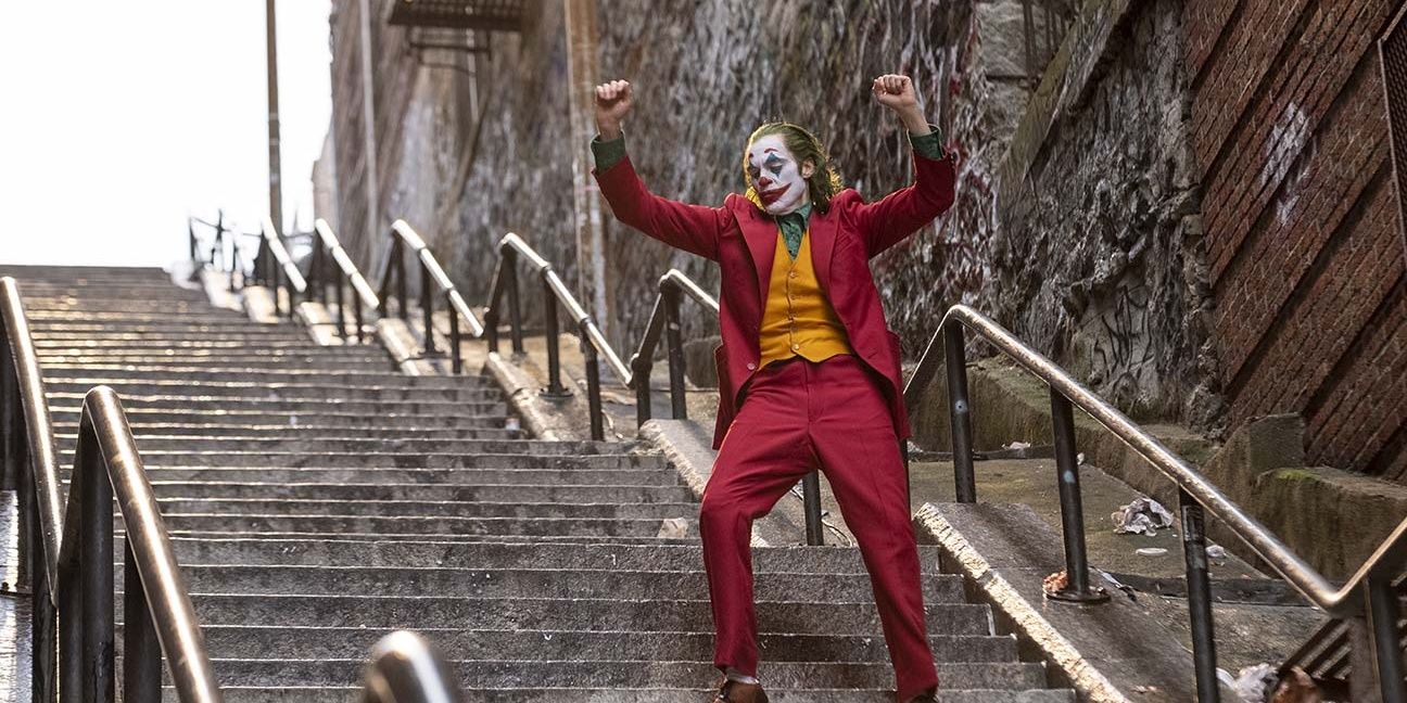 Joker On The Staircase - Joker Cropped
