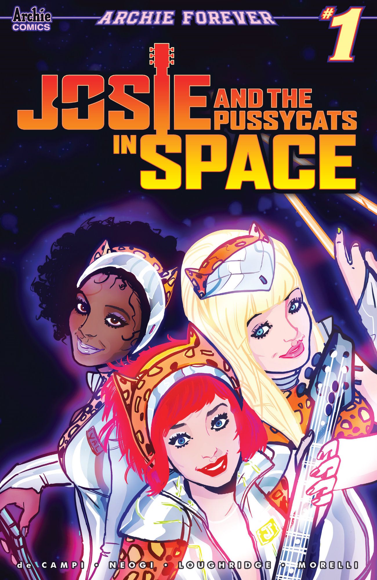 Josie and Pussycats in Space Comic Cover