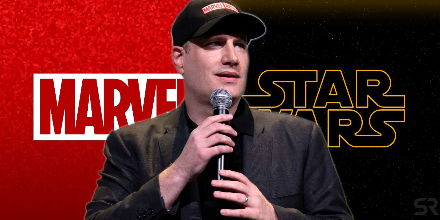 Kevin Feige Marvel and Star Wars Logos