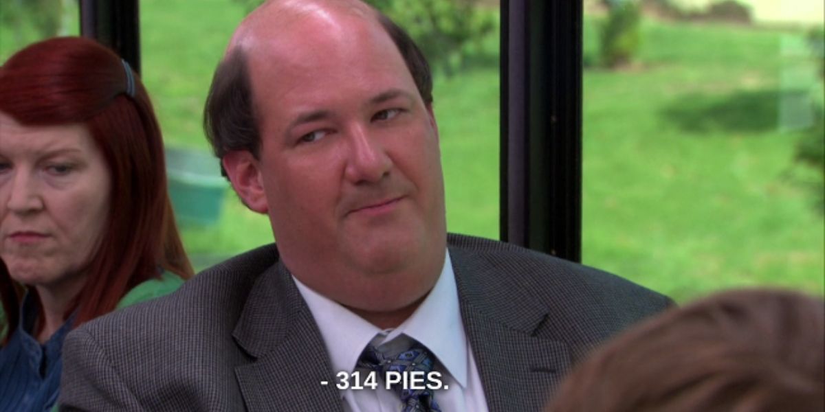 Kevin Malone and pies in The Office