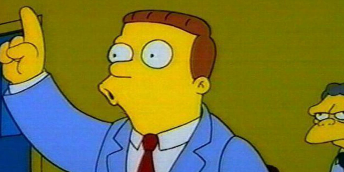 Lionel Hutz objects in court from The Simpsons 