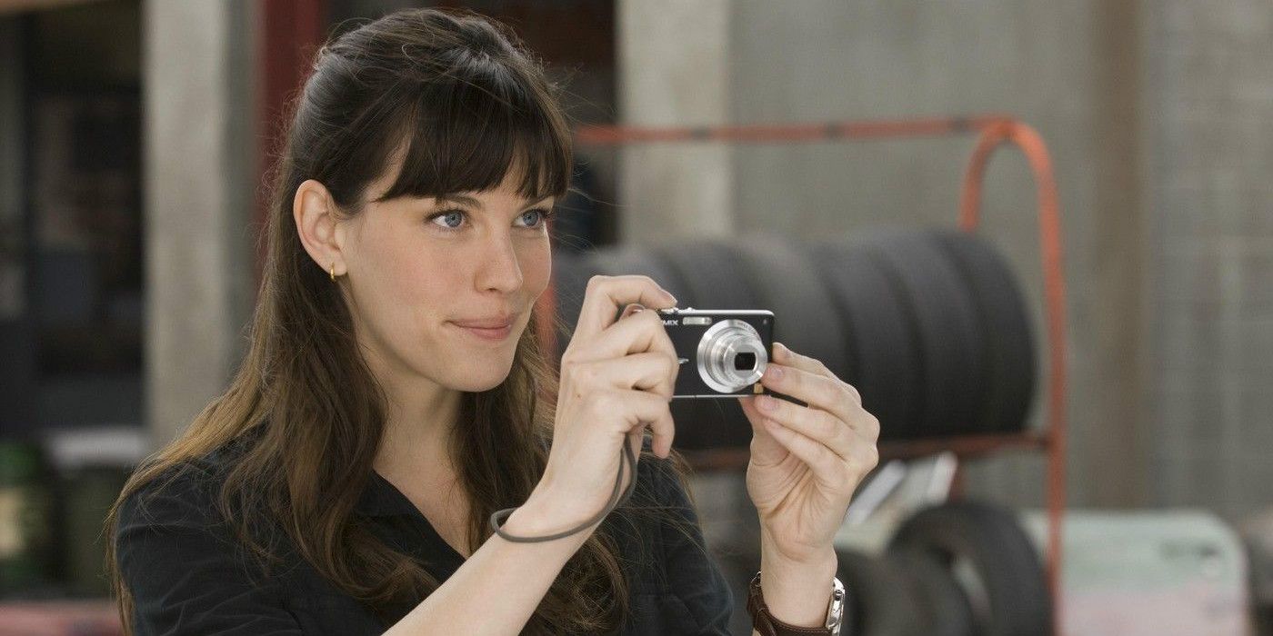 Betty Ross taking a picture in The Incredible Hulk