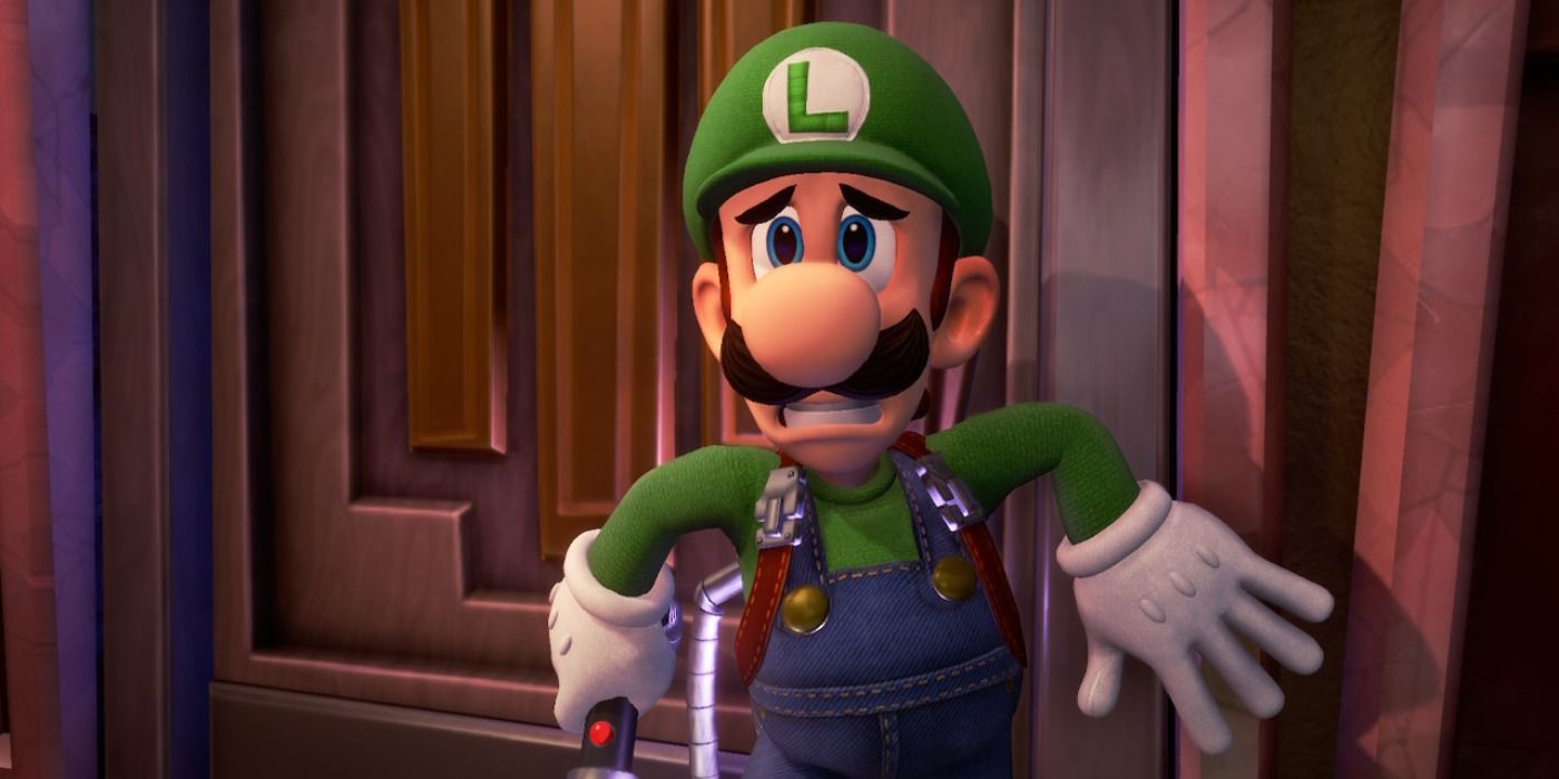 Luigi's Mansion 3 Scared Cover