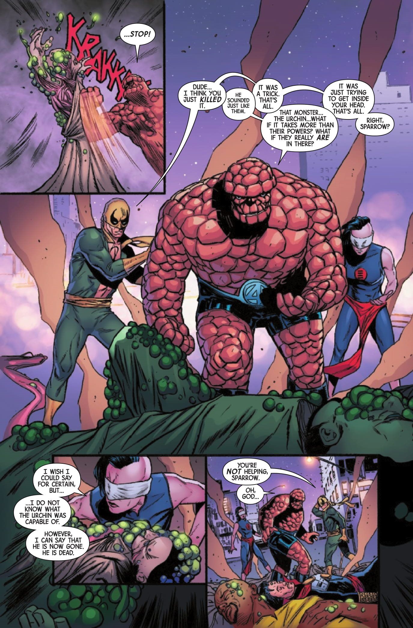 Marvel Contagion Comic Preview 4