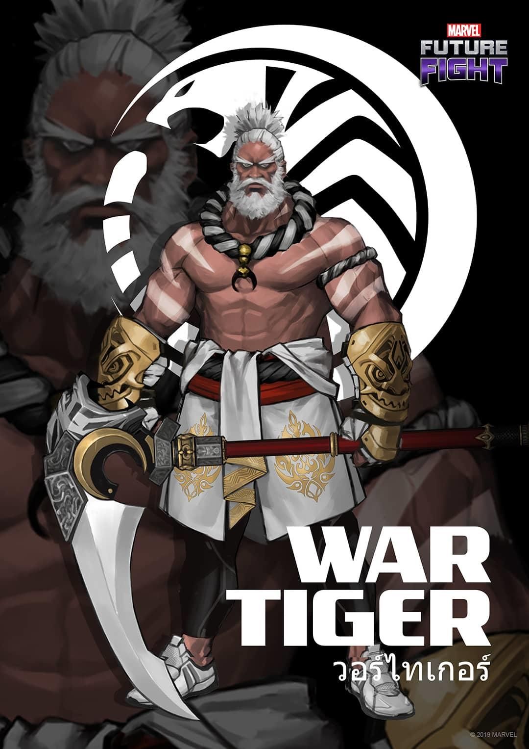 Marvel Future Fight War Tiger Thailand