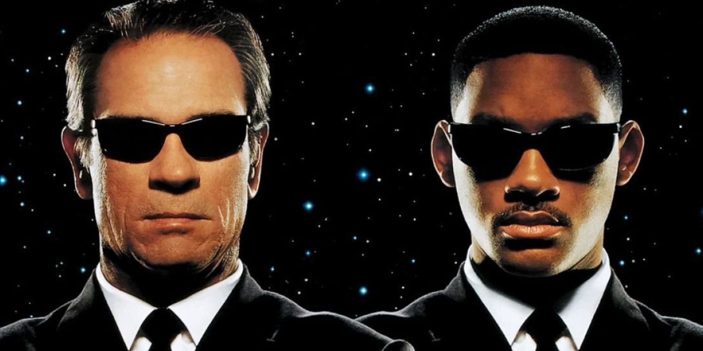 Tommy Lee Jones and Will Smith in MiB