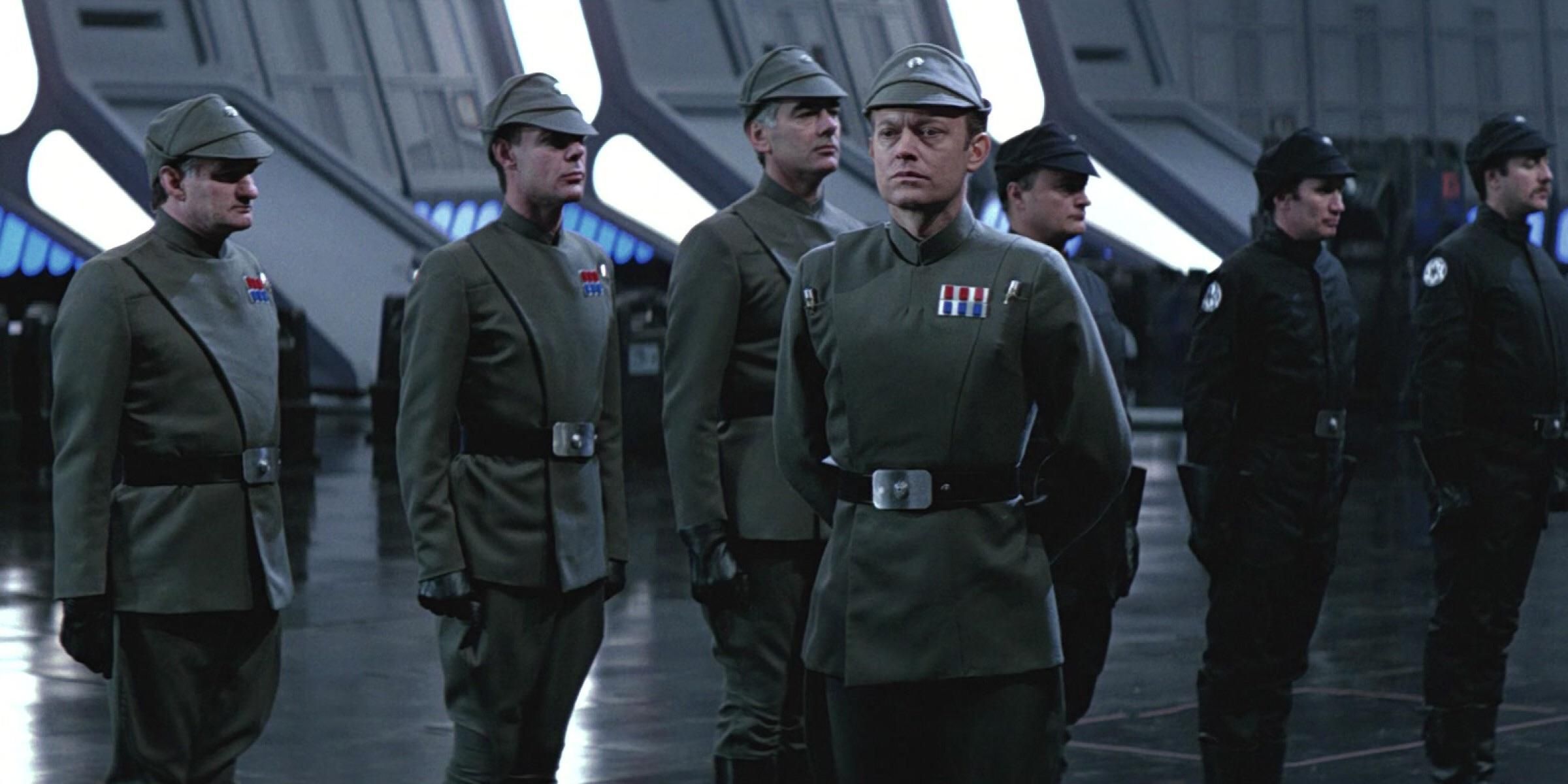 Michael Pennington as Tiann Jerjerrod in Star Wars: Return Of The Jedi