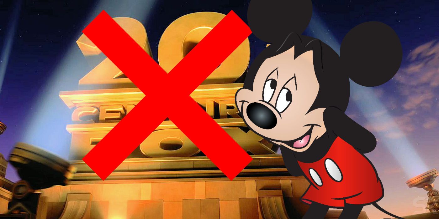 Mickey and 20th Century Fox Logo