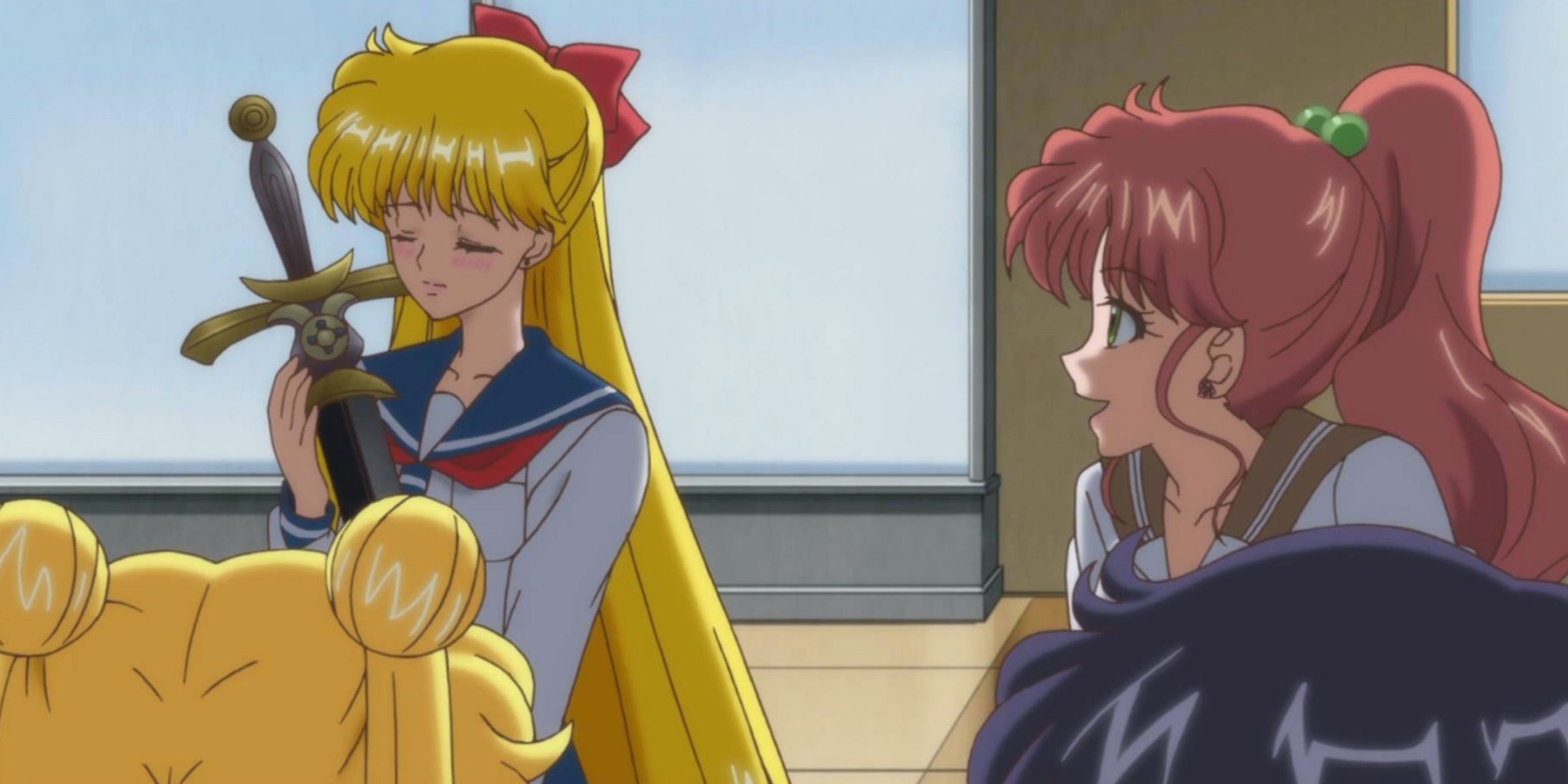 Minako Aino With A Sword In Sailor Moon Crystal