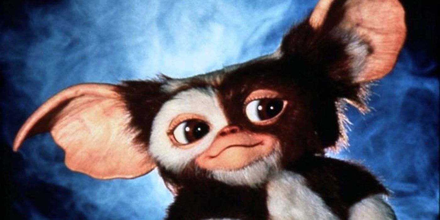 Gizmo from Gremlins giving a cute smile to the viewer