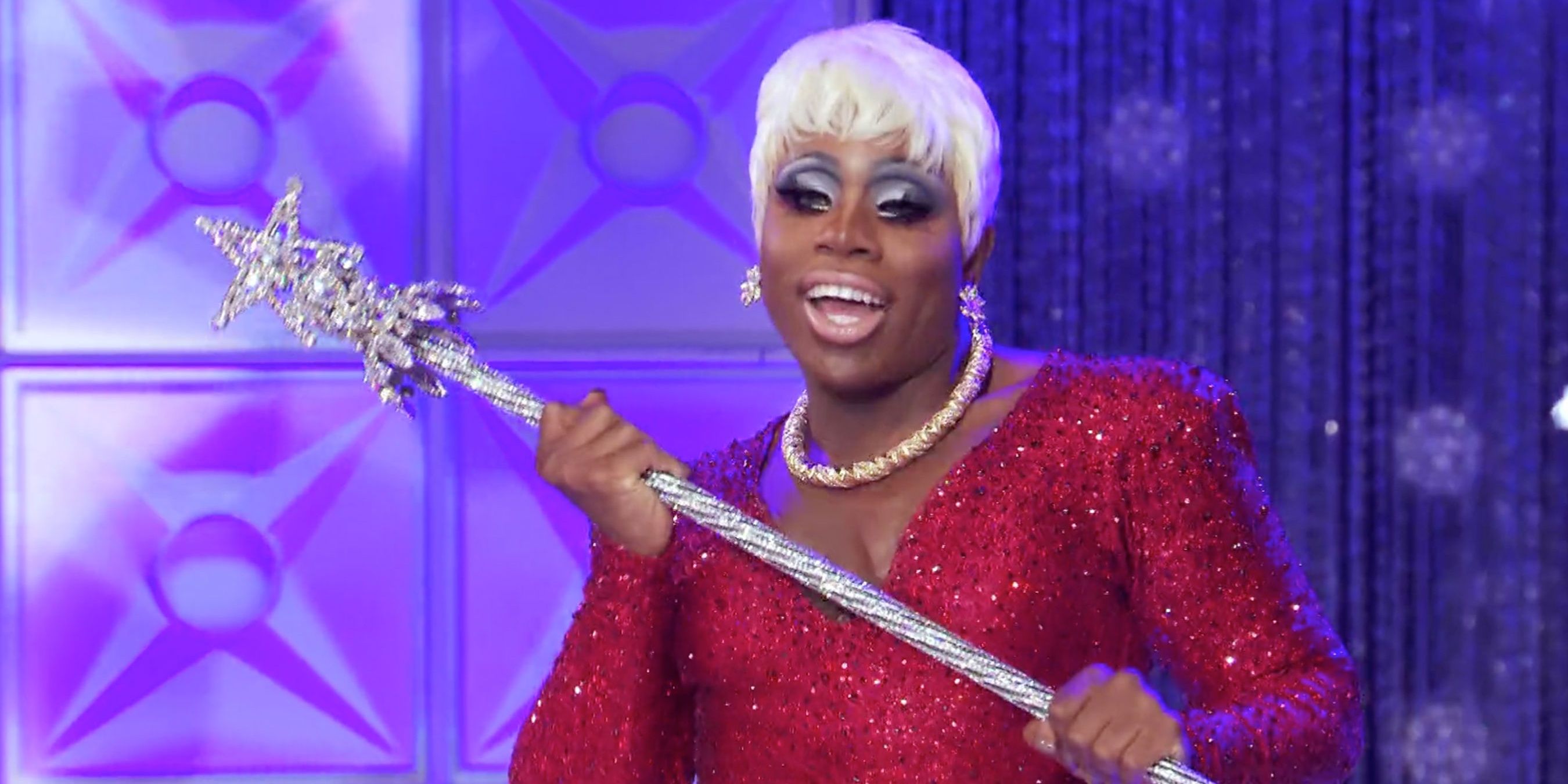 Monet X Change holds her scepter on RuPaul's Drag Race All Stars 4