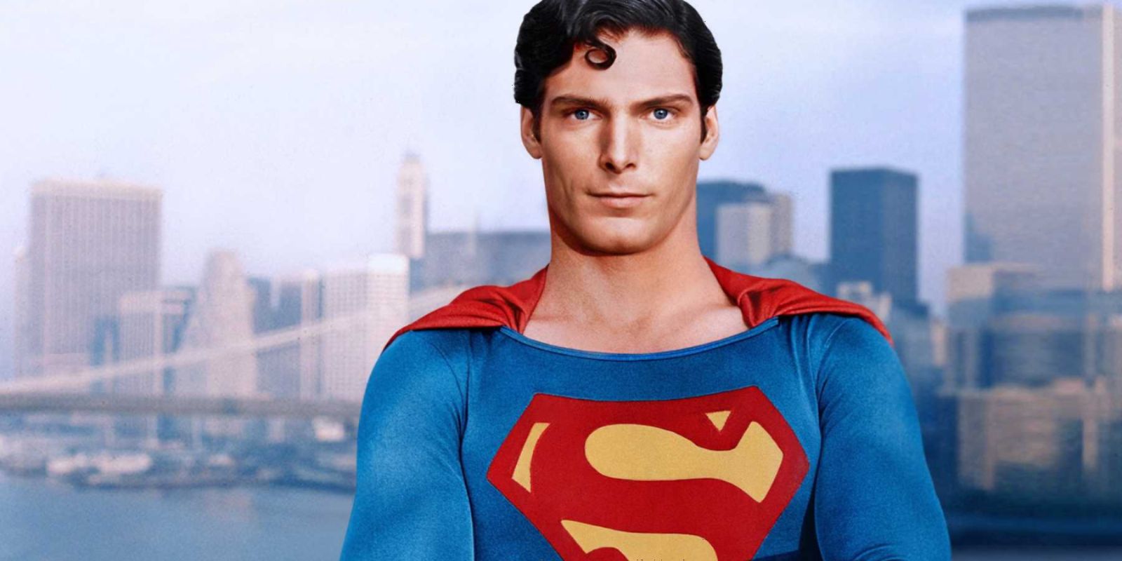 Superman in classic uniform