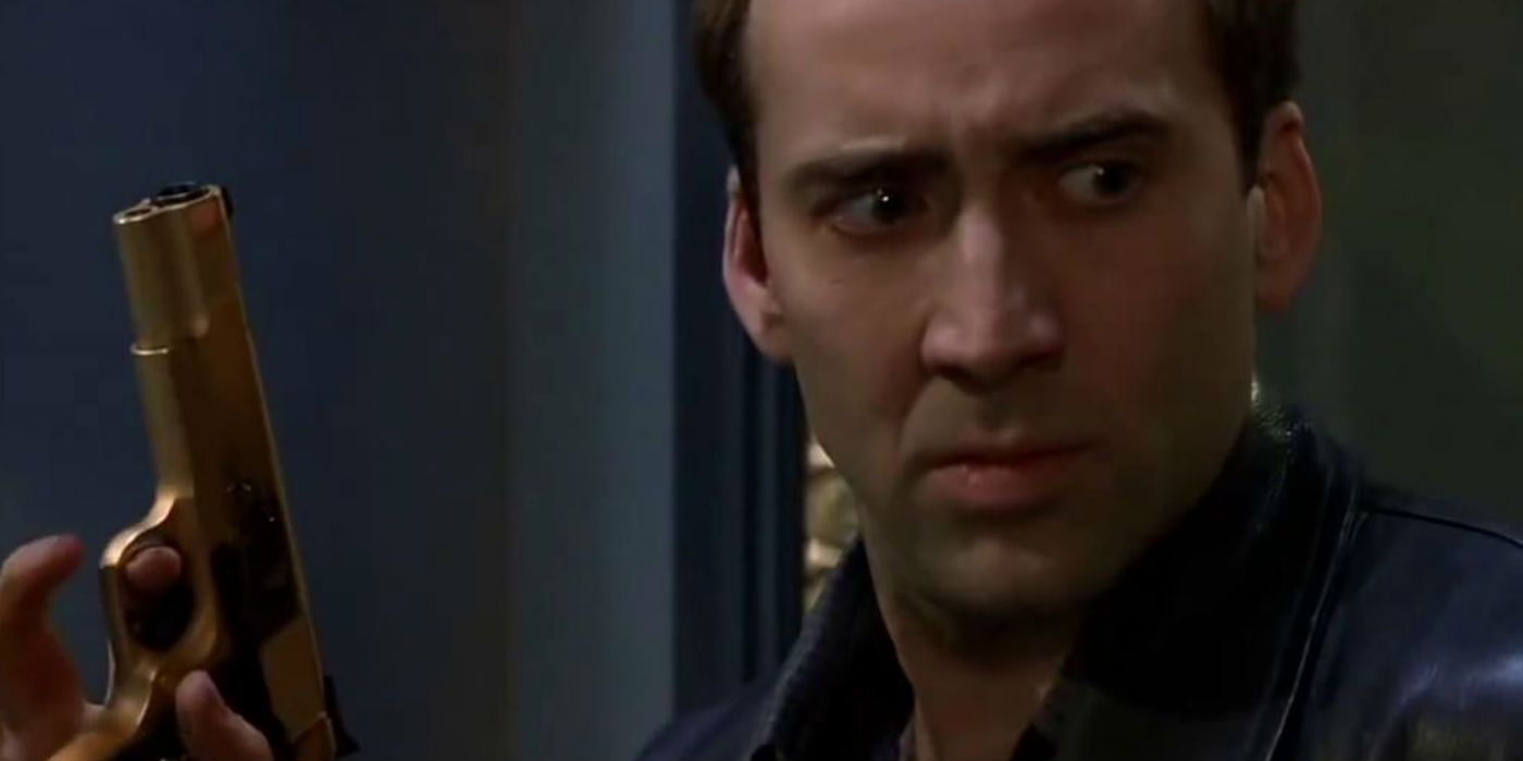Nicolas Cage as Castor Troy in Face Off