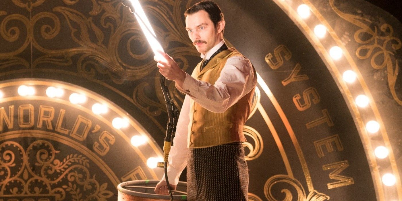 Nicholas Hoult as Tesla in The Current War