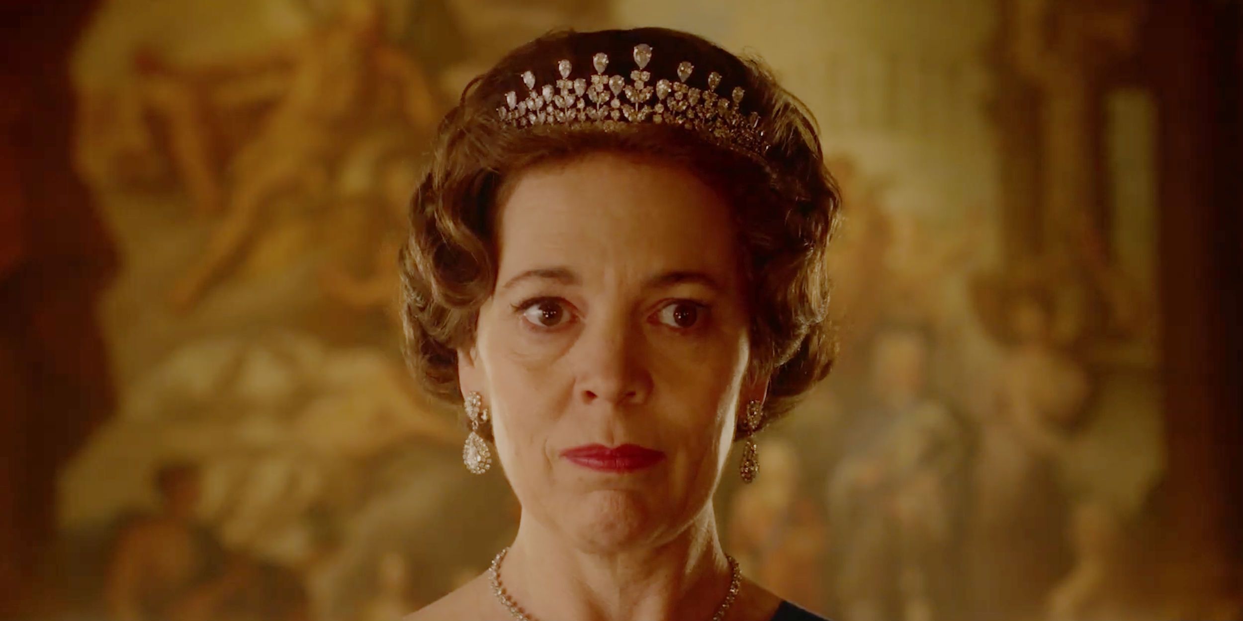 Olivia Colman as Queen Elizabeth The Crown Trailer