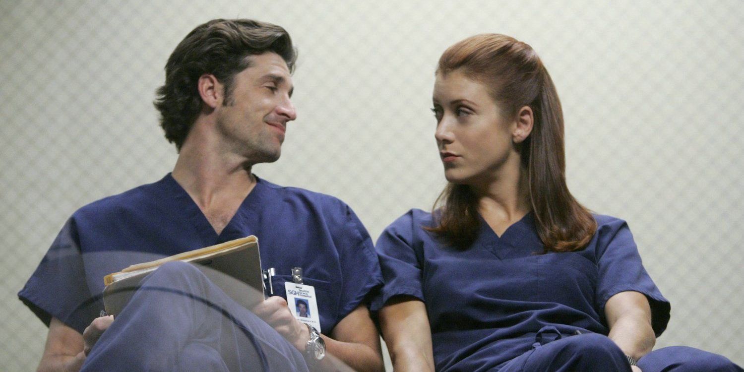 Derek and Addison discuss their marriage outside the OR