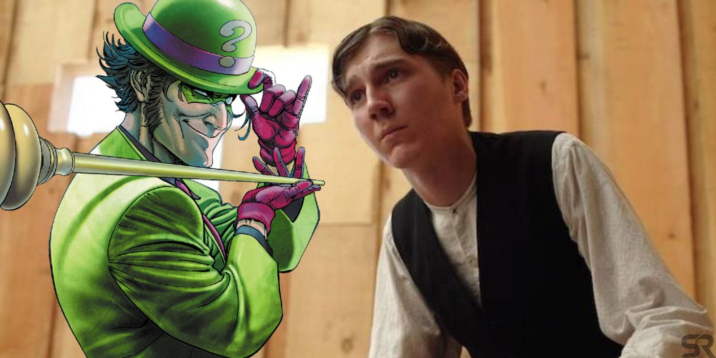 Paul Dano as The Riddler in The Batman