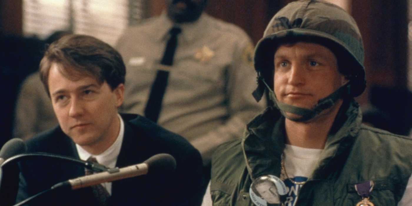 Edward Norton no tribunal em People vs. Larry Flynt