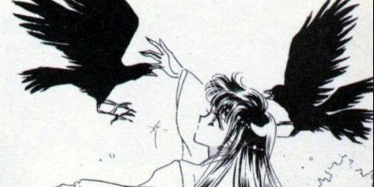 Rei Hino With Phobos And Deimos In The Sailor Moon Manga