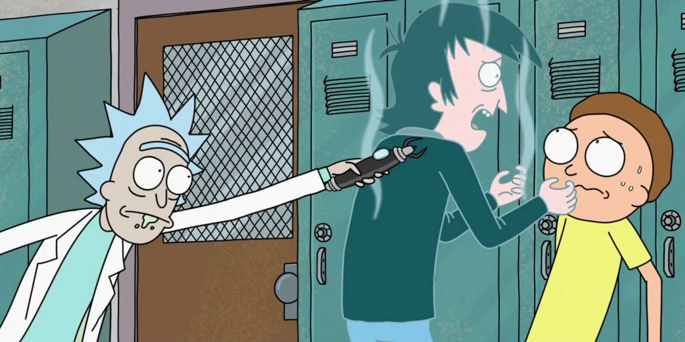 Rick and Morty Freeze Ray