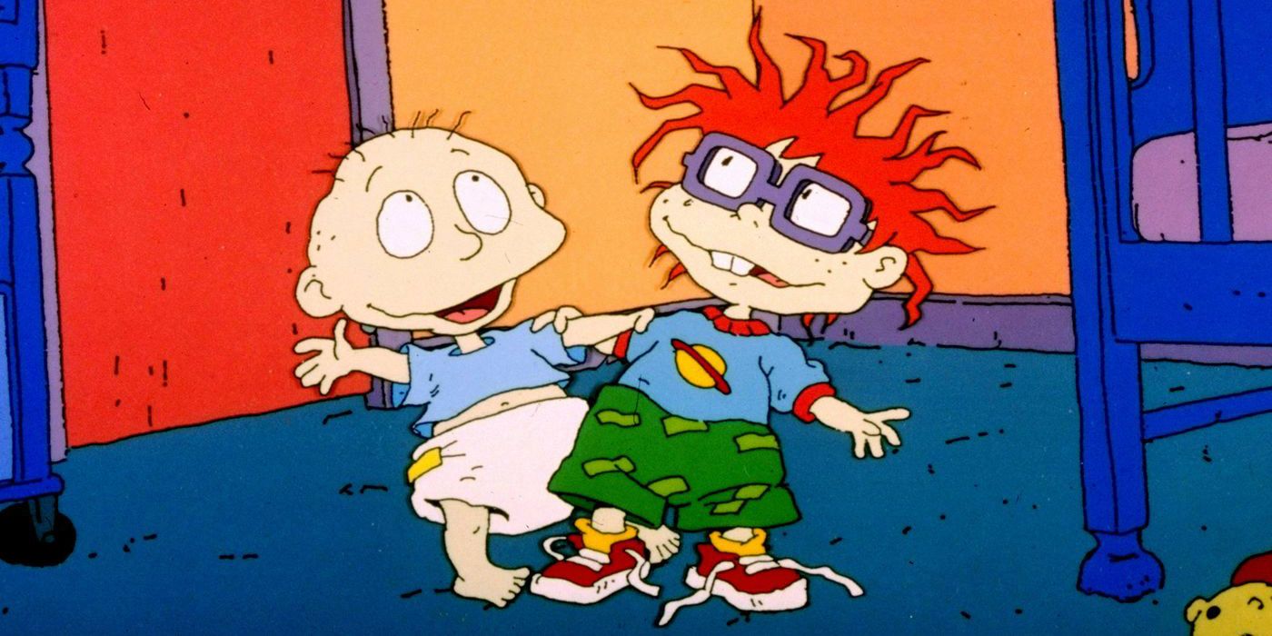 Chuckie and Tommy in Rugrats