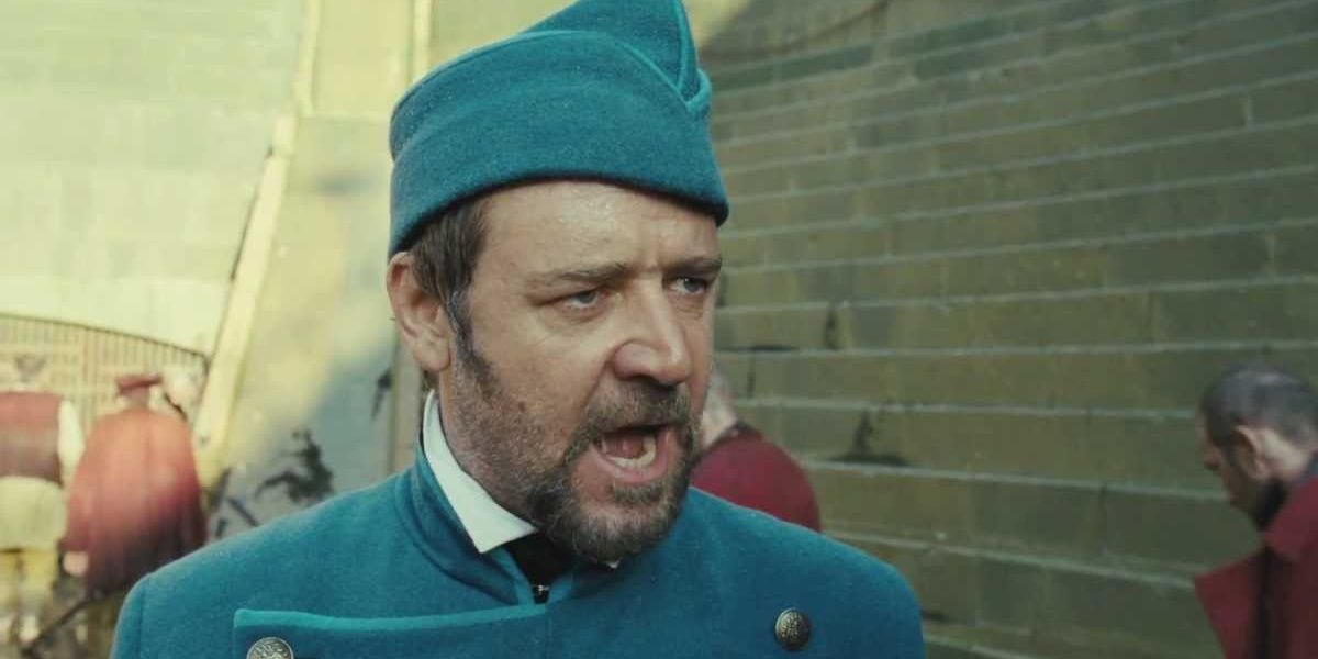 Russell Crowe sings in Les Miserables