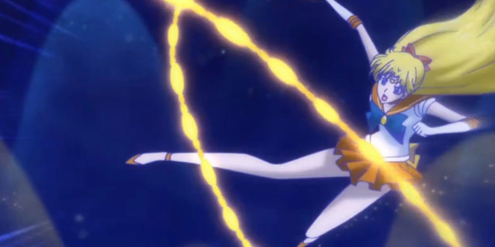 Sailor Venus And Her Chain In Sailor Moon Crystal