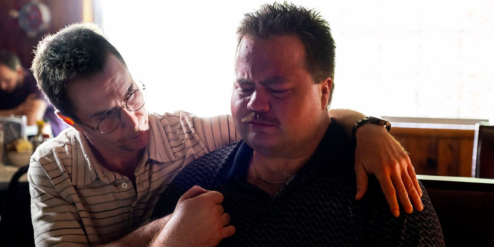 Sam Rockwell and Paul Walter Hauser in Richard Jewell