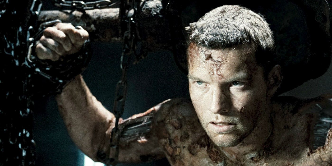 Sam Worthington as Marcus Wright in Terminator Salvation
