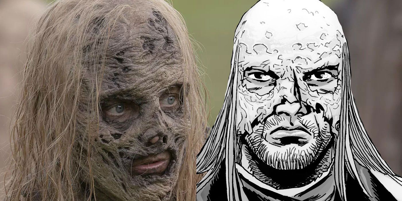 Samantha Morton as Alpha and Beta in The Walking Dead comic