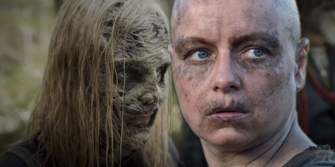 Samantha Morton as Alpha in The Walking Dead