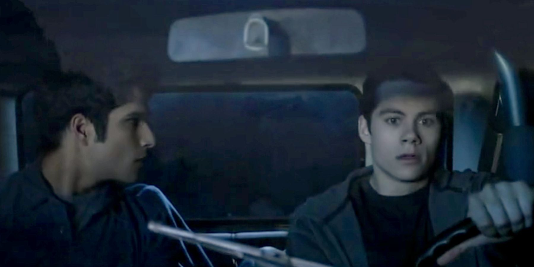 Scott And Stiles In The Jeep In Teen Wolf