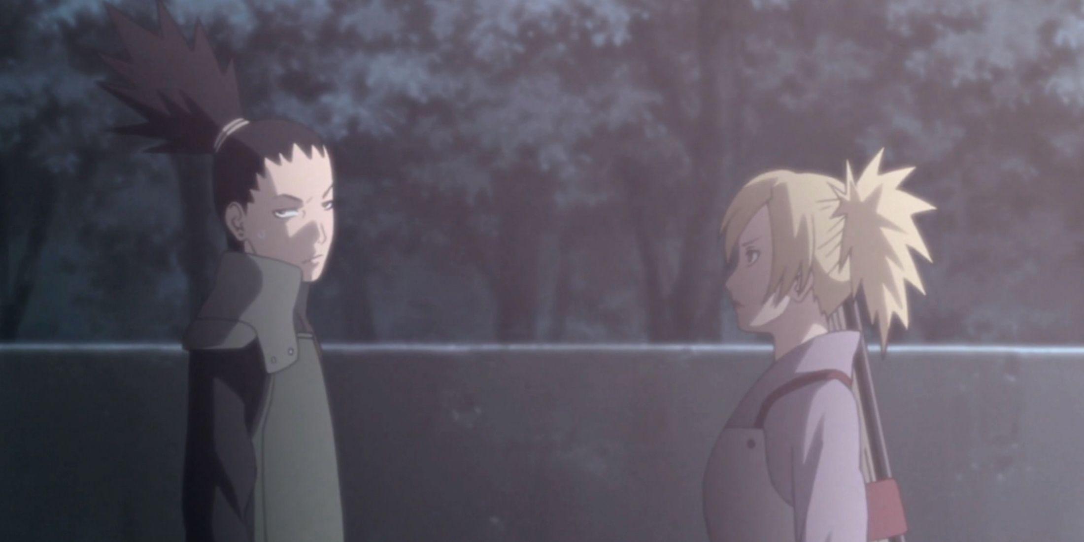 Shikamaru And Temari In Shikamaru Hiden