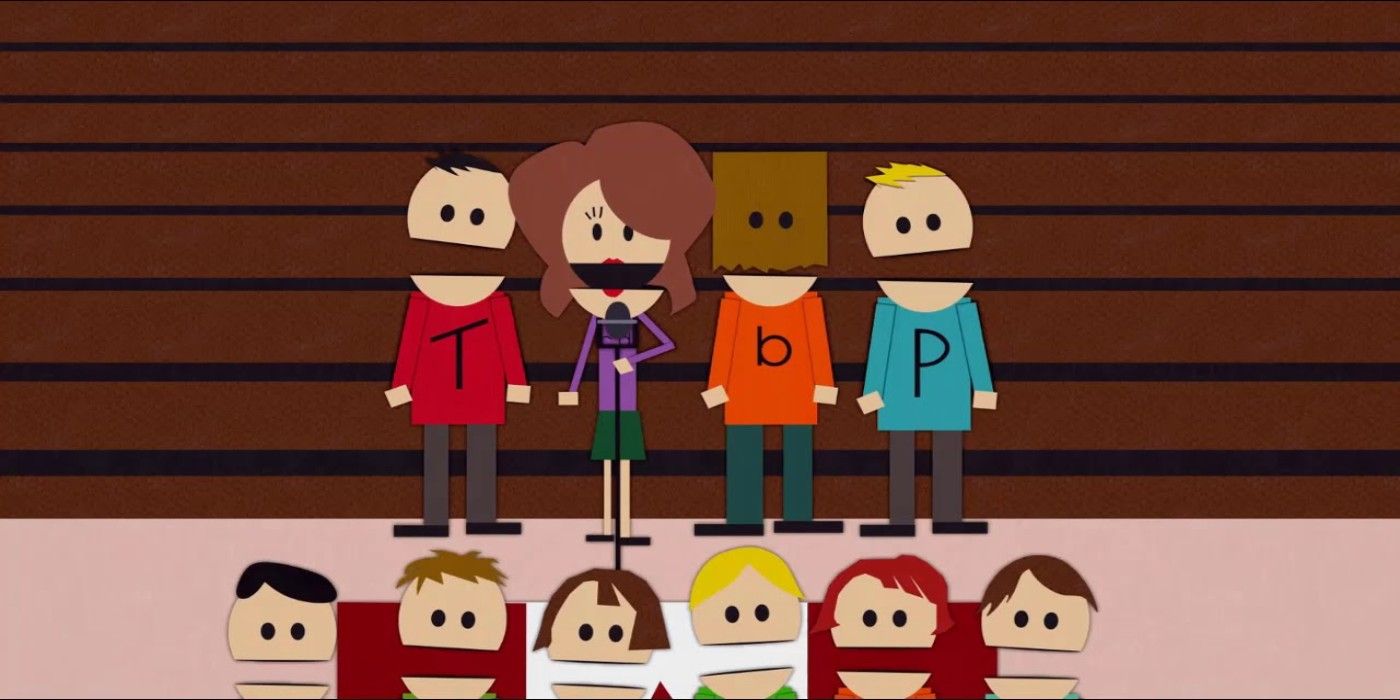 Canadians singing on South Park