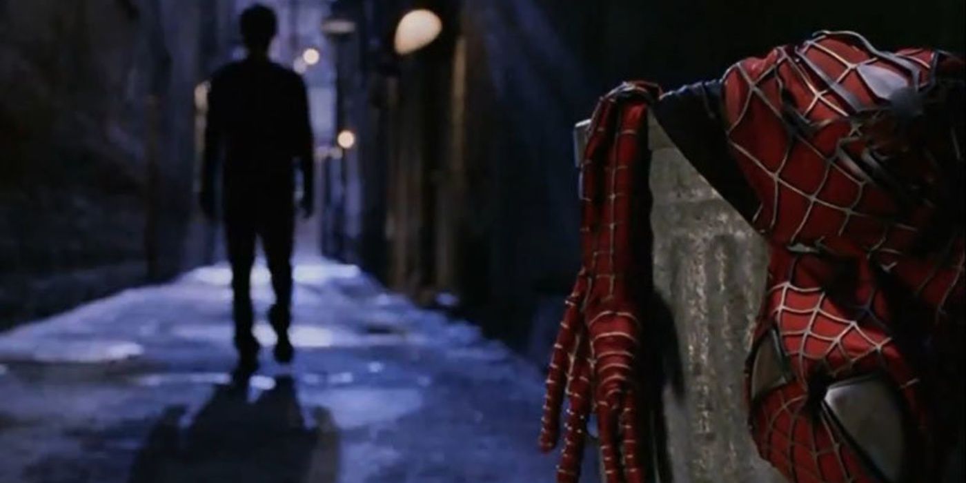 The Spidey suit in Spider-Man 2