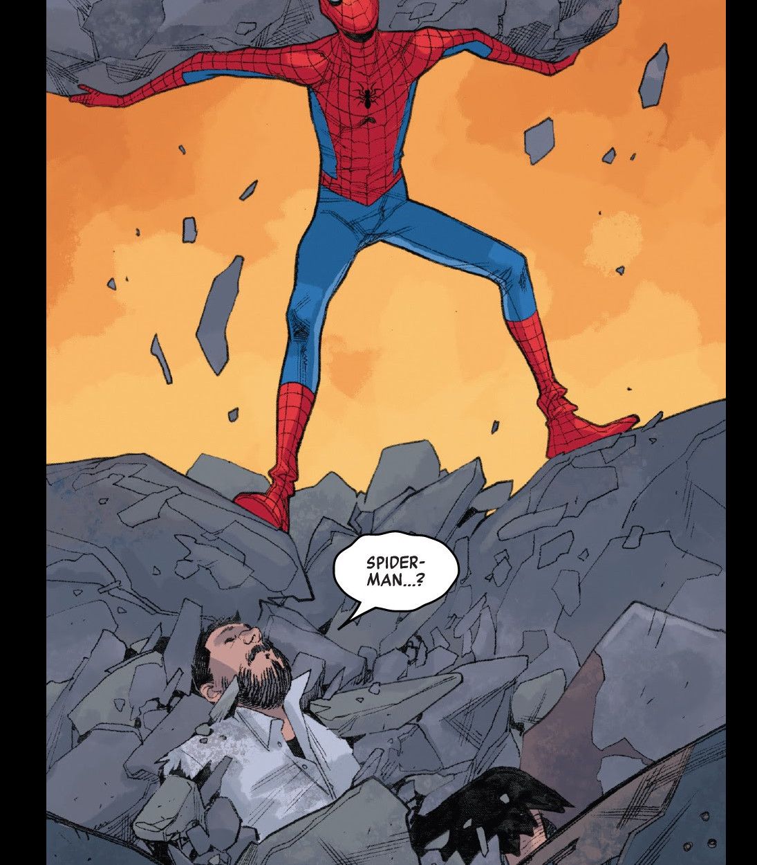 Spider-Man Comic Grunberg Cameo Vertical