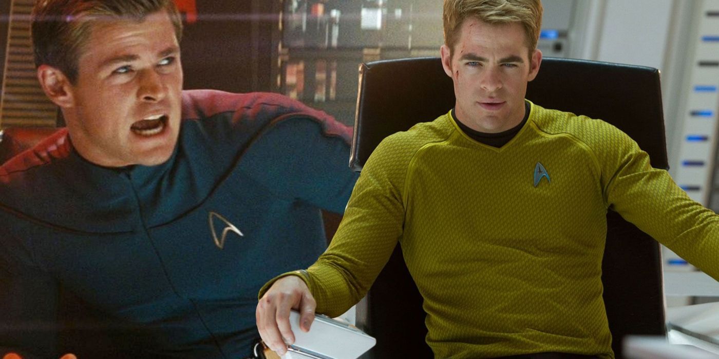 Star Trek - Chris Hemsworth and Chris Pine