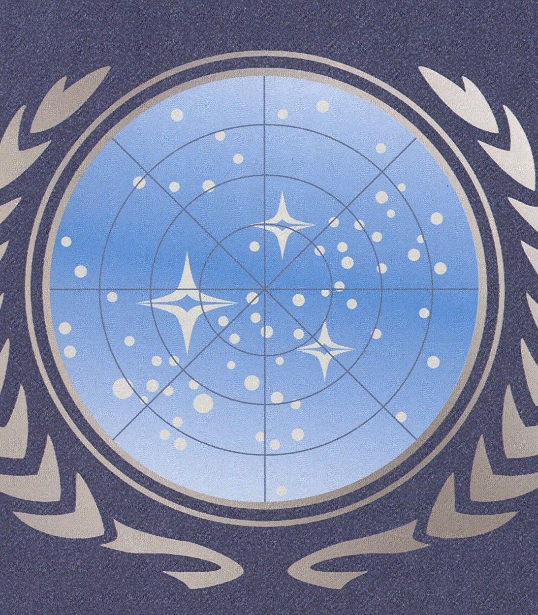 Star Trek Federation logo vertical
