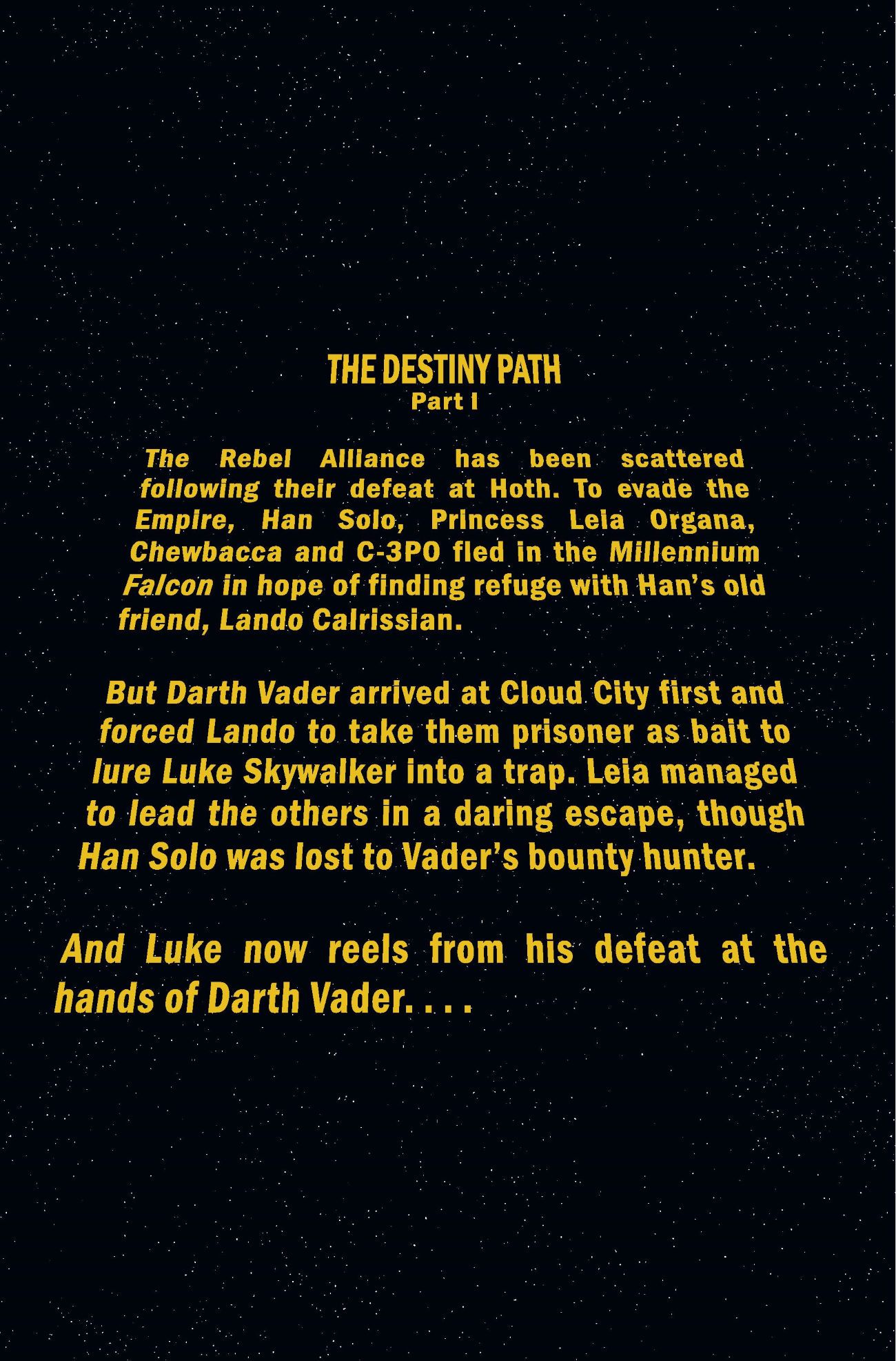 Star Wars 1 Comic Preview 1