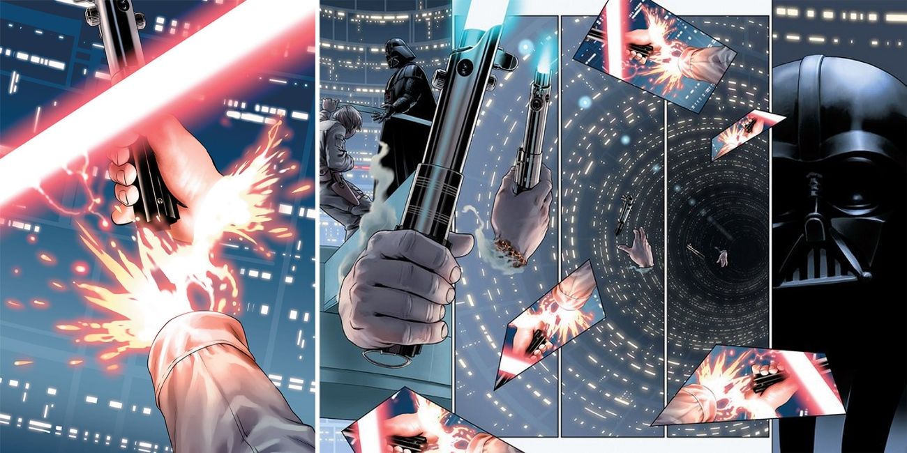 Star Wars Darth Vader Luke Hand Comic