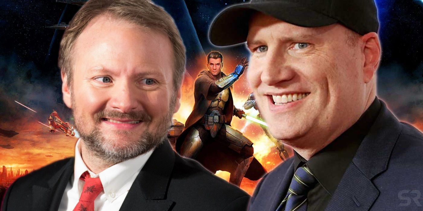 Star Wars Rian Johnson and Kevin Feige