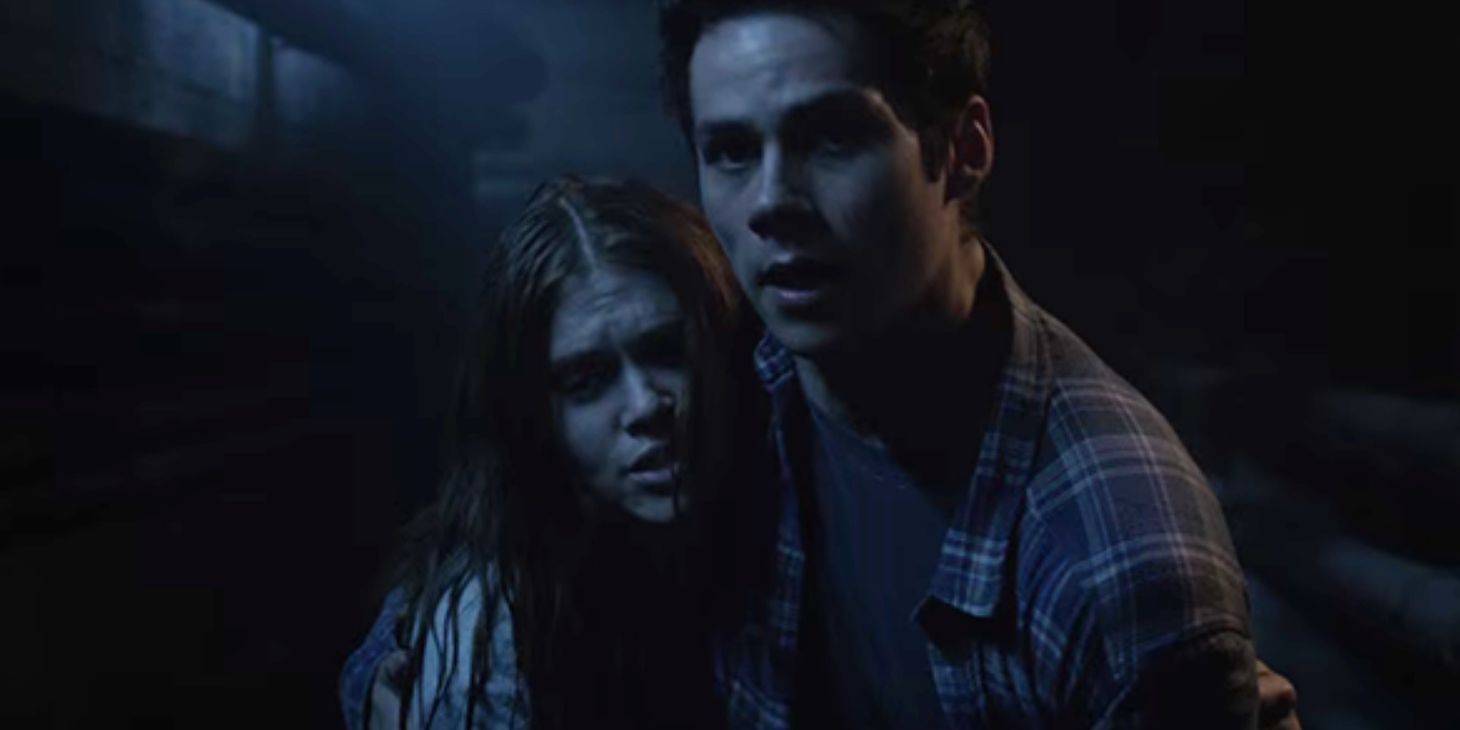 Stiles and Lydia escaping Eichen House in Teen Wolf Season 5