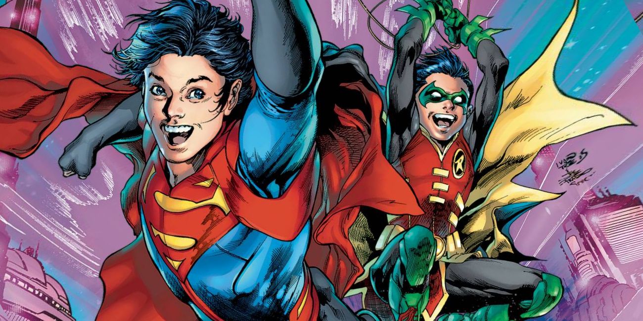 Superboy Robin Super Sons Cover