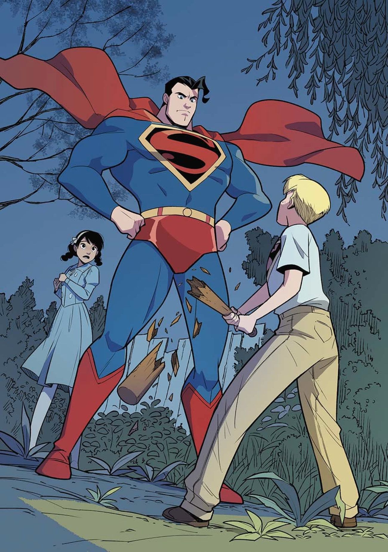 Superman Smashes Klan DC Comics