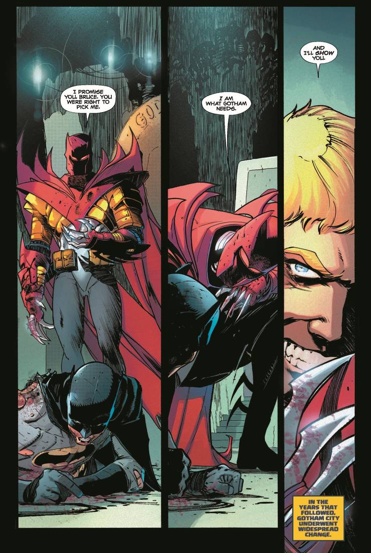 Tales From The Dark Multiverse Knightfall Writers Finally Break Batman