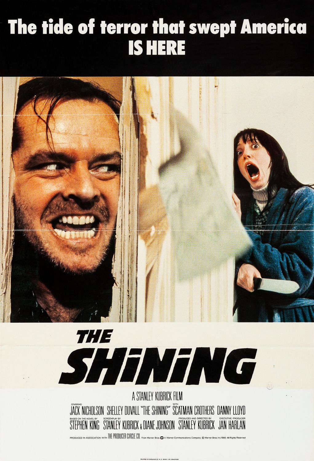 The Shining Movie Poster