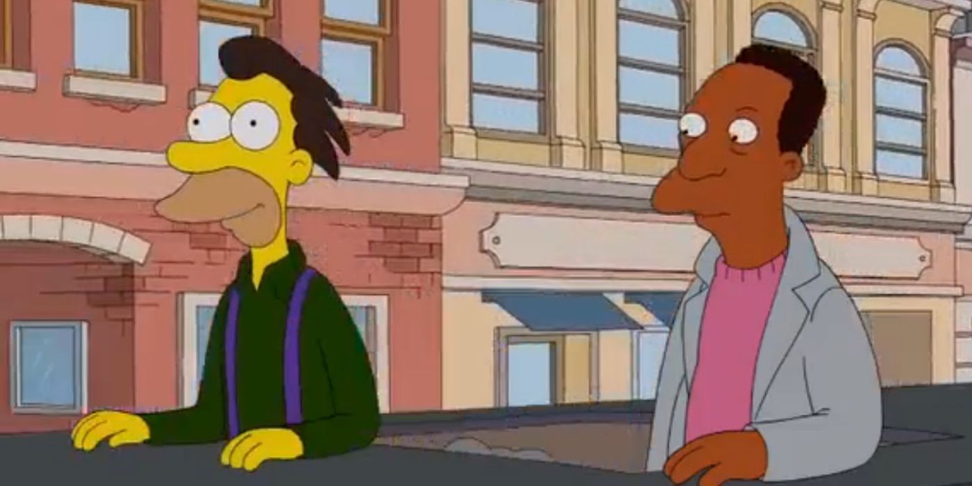 The Simpsons Lenny and Carl