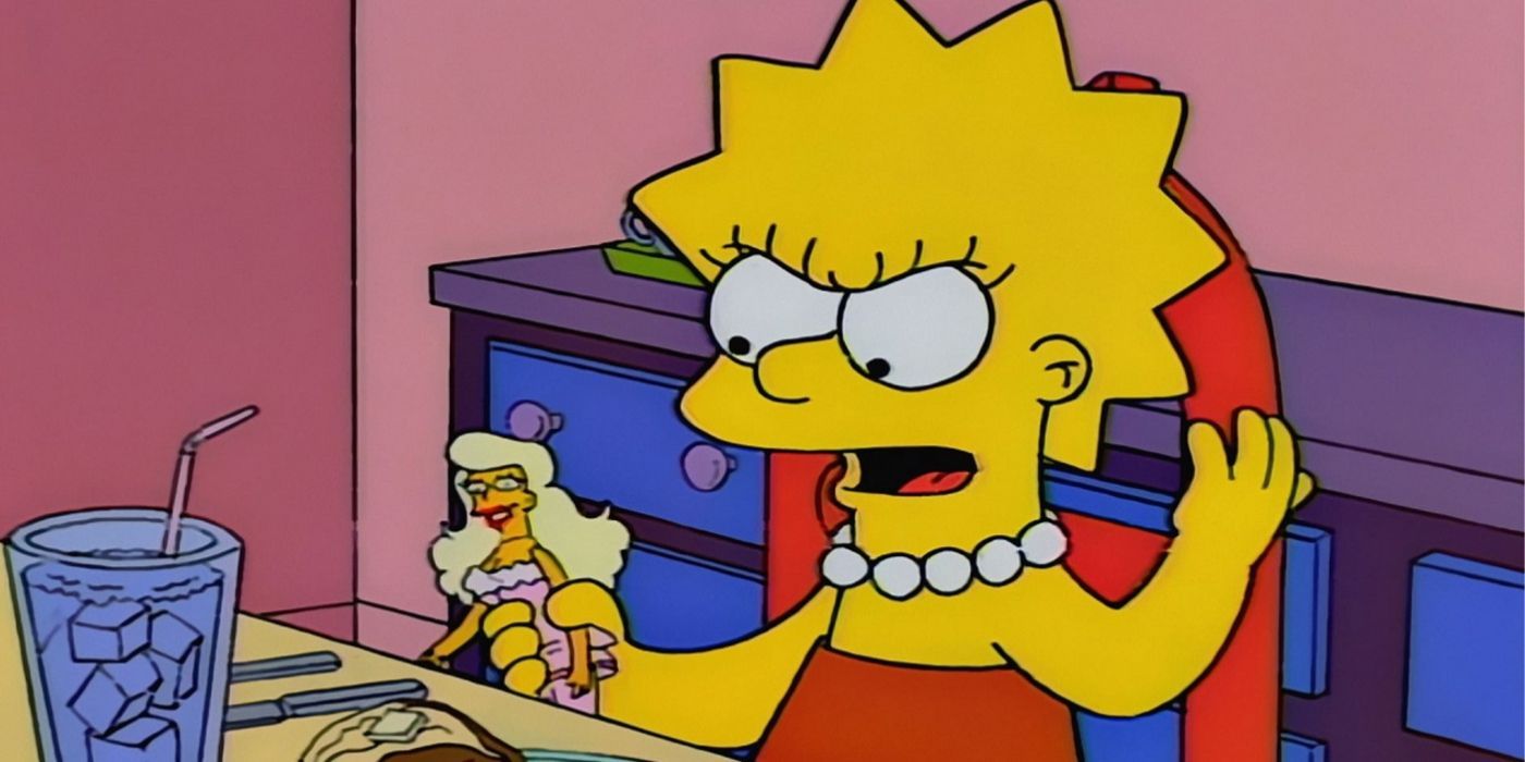 Lisa in The Simpsons episode "Lisa vs. Malibu Stacy"